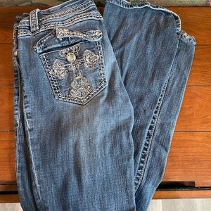 Grace in LA Easy Fit Bootcut Jeans